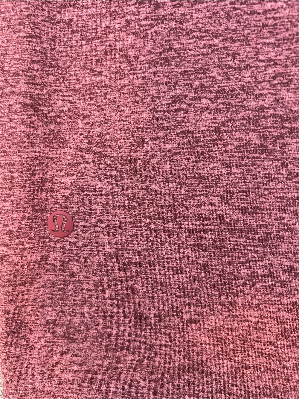 lululemon athletica Men's Heather Maroon Crew Tee - Picture 3 of 5